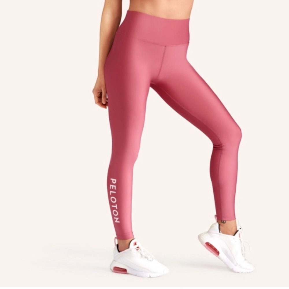 Peloton Solid Flex Legging Pink Large